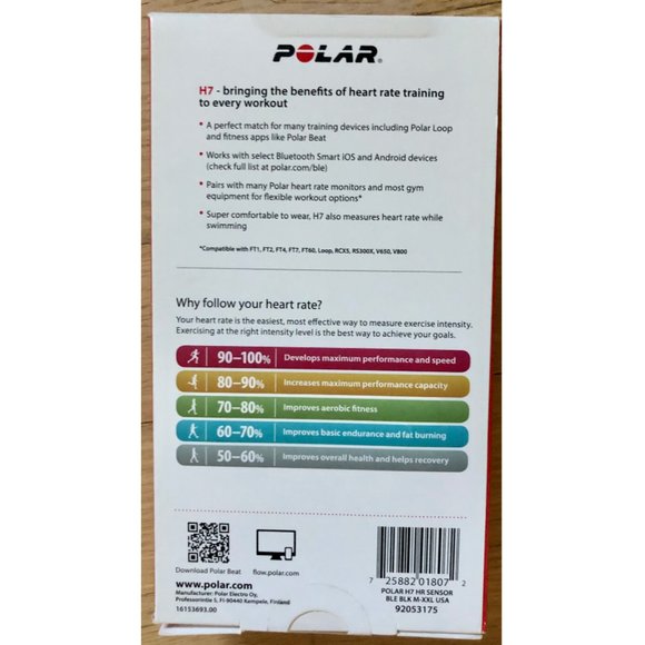 Polar H7 Bluetooth Heart Rate Sensor - Picture 2 of 5